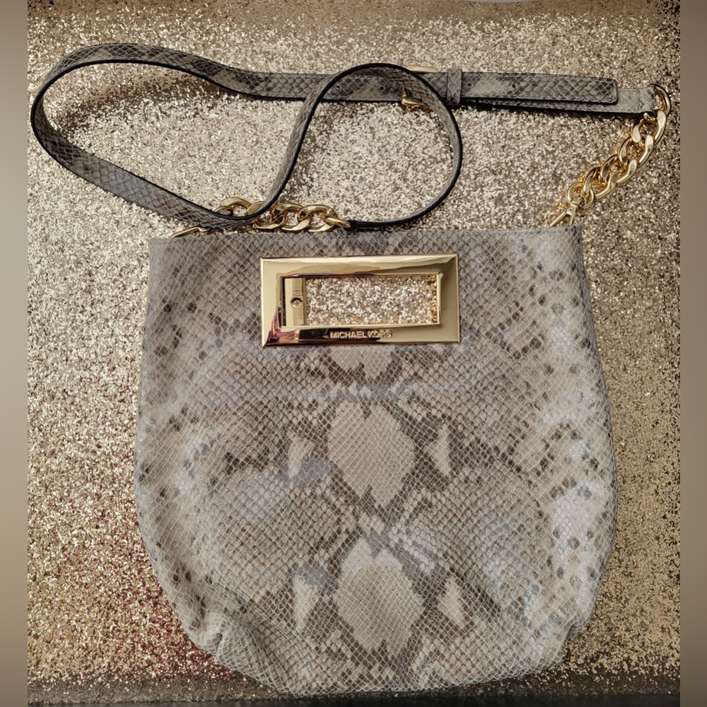 Michael Kors Snake Print Purse